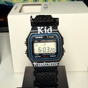 Kid Kustoms Casio F91W Digital Watch